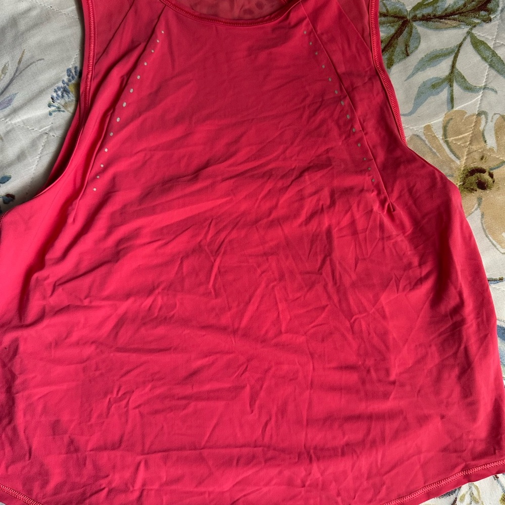 Lululemon Athletica Vibrant Pink Tank Top